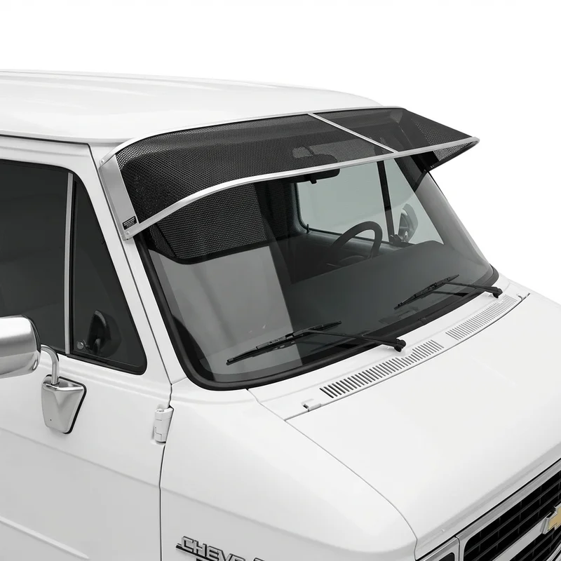 Premium Mesh Windscreen Sunvisor for Chevrolet G20 (1975 - 1995) - 1