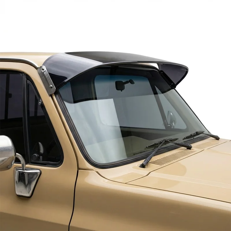 Tinted Acrylic Windscreen Sunvisor for Chevrolet K20 (1975 - 1986) - 1