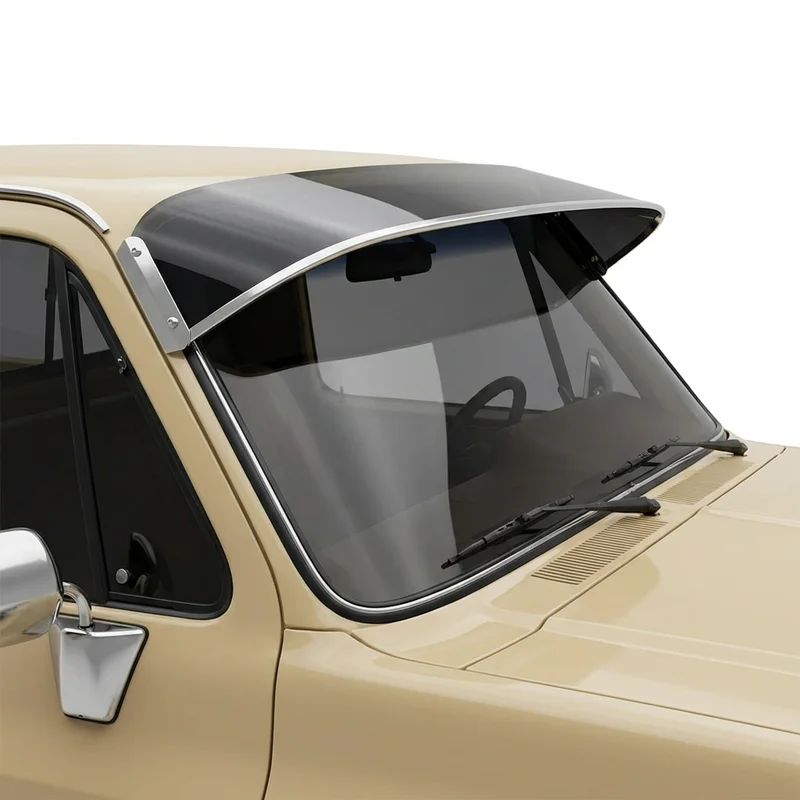 Tinted Acrylic Windscreen Sunvisor for Chevrolet K30 (1977 - 1986) - 1
