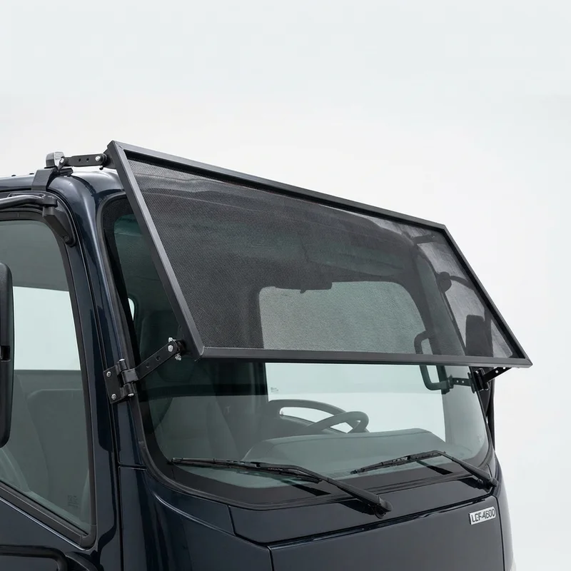 Premium Mesh Windscreen Sunvisor for Chevrolet LCF 4500 (2016 - 2022) - 1