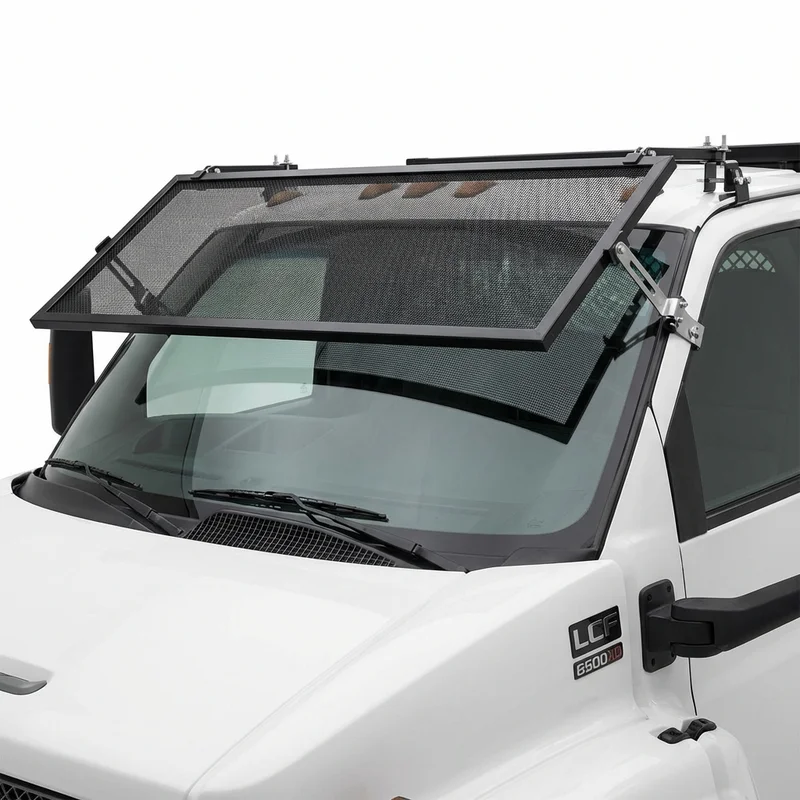 Premium Mesh Windscreen Sunvisor for Chevrolet LCF 6500XD (2018 - 2021) - 1