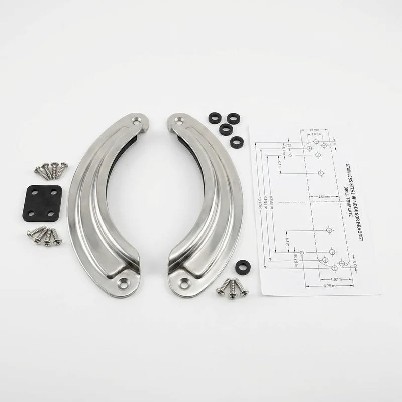 Stainless Steel Mounting Bracket Kit for Chevrolet LLV (1987 - 1995) - 1