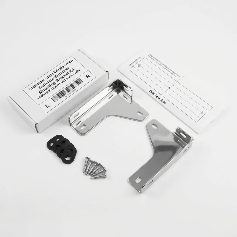 Stainless Steel Mounting Bracket Kit for Chevrolet Lumina APV (1990 - 1996) - 1