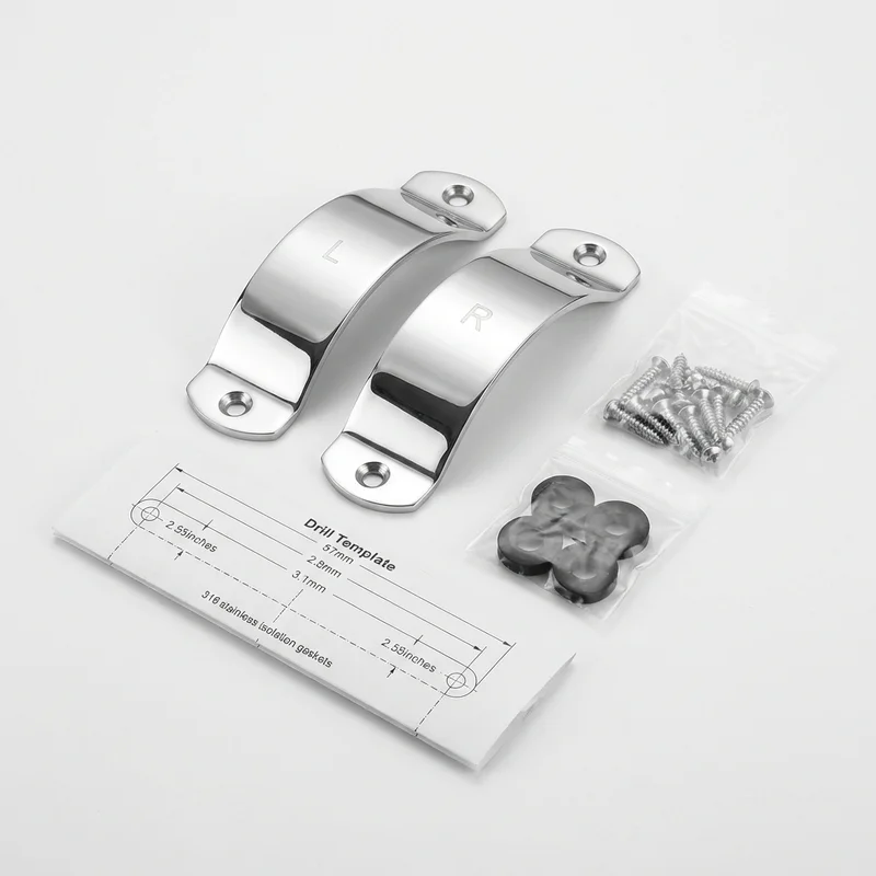 Stainless Steel Mounting Bracket Kit for Chevrolet Lumina (1990 - 2001) - 1