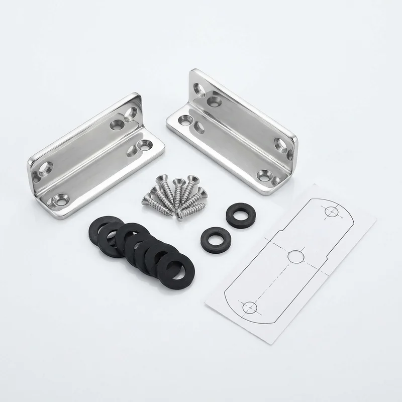 Stainless Steel Mounting Bracket Kit for Chevrolet Lumina Van (1995 - 1996) - 1