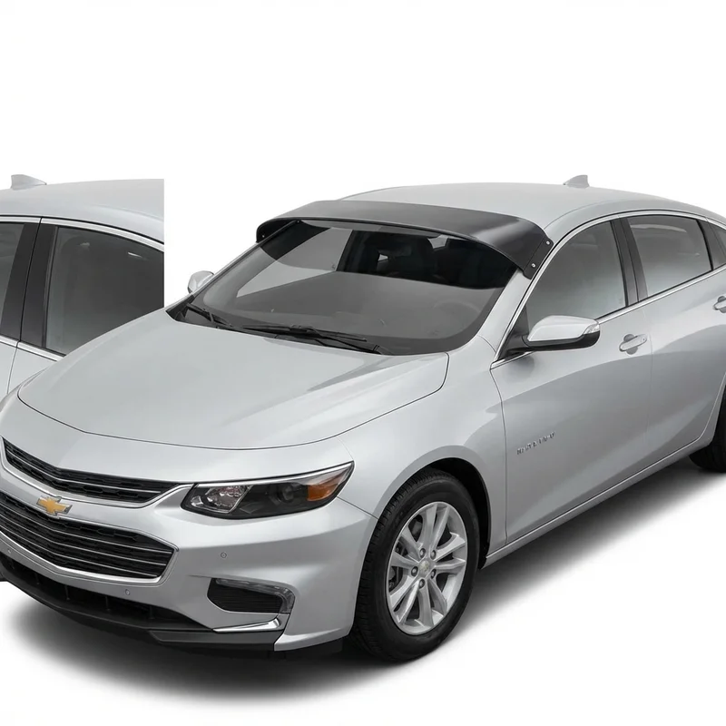 Tinted Acrylic Windscreen Sunvisor for Chevrolet Malibu Limited (2016 - 2016) - 1