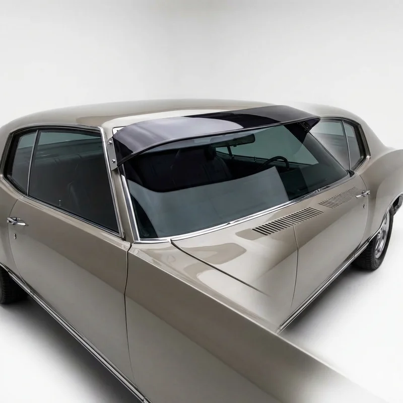 Tinted Acrylic Windscreen Sunvisor for Chevrolet Monte Carlo (1970 - 2007) - 1