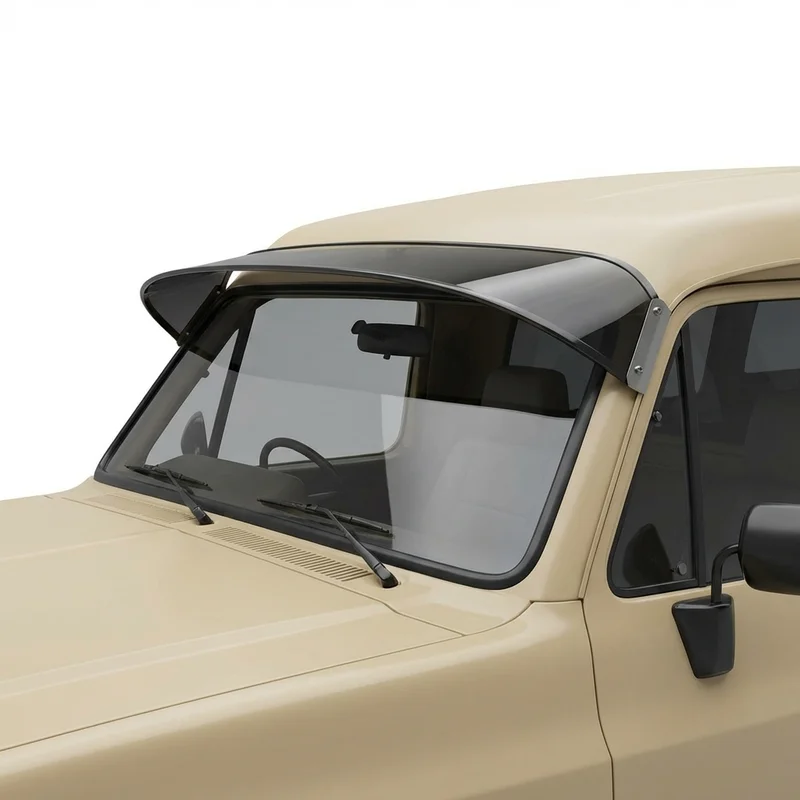 Tinted Acrylic Windscreen Sunvisor for Chevrolet P20 (1975 - 1989) - 1