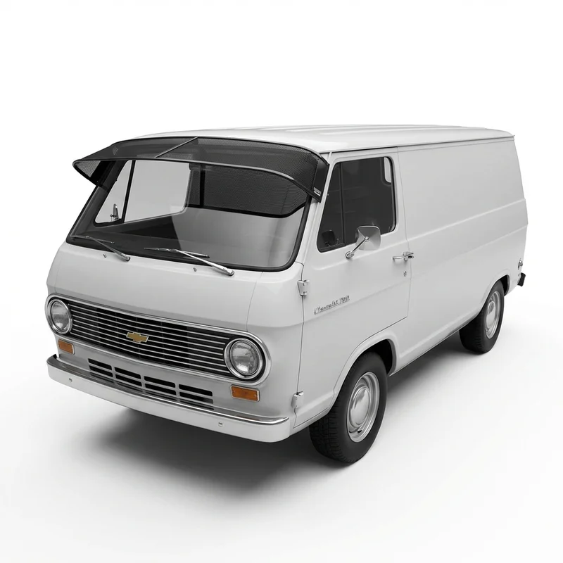 Premium Mesh Windscreen Sunvisor for Chevrolet P20 Van (1968 - 1974) - 1