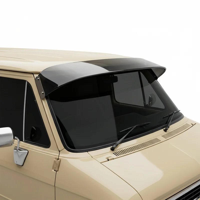 Tinted Acrylic Windscreen Sunvisor for Chevrolet P20 Van (1968 - 1974) - 1