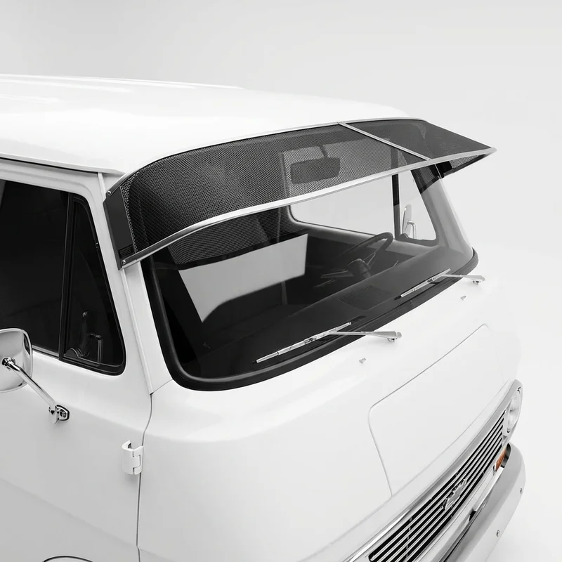 Premium Mesh Windscreen Sunvisor for Chevrolet P30 Series (1965 - 1967) - 1