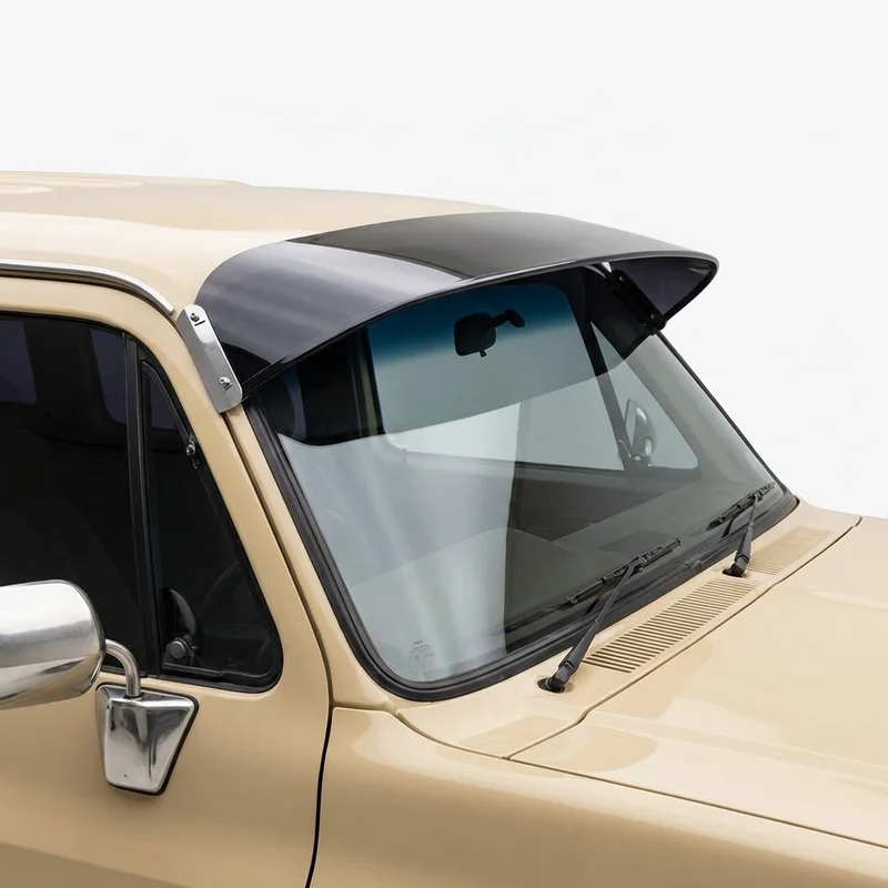 Tinted Acrylic Windscreen Sunvisor for Chevrolet R20 Suburban (1987 - 1988) - 1