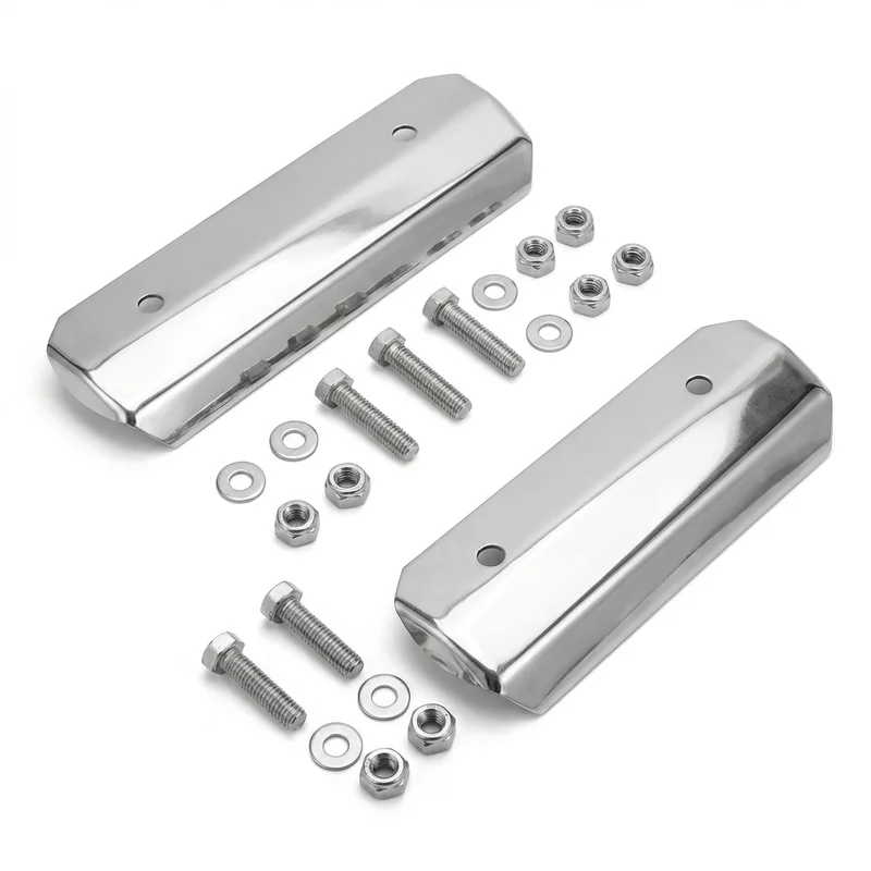 Stainless Steel Mounting Bracket Kit for Chevrolet Sedan Delivery (1960 - 1960) - 1