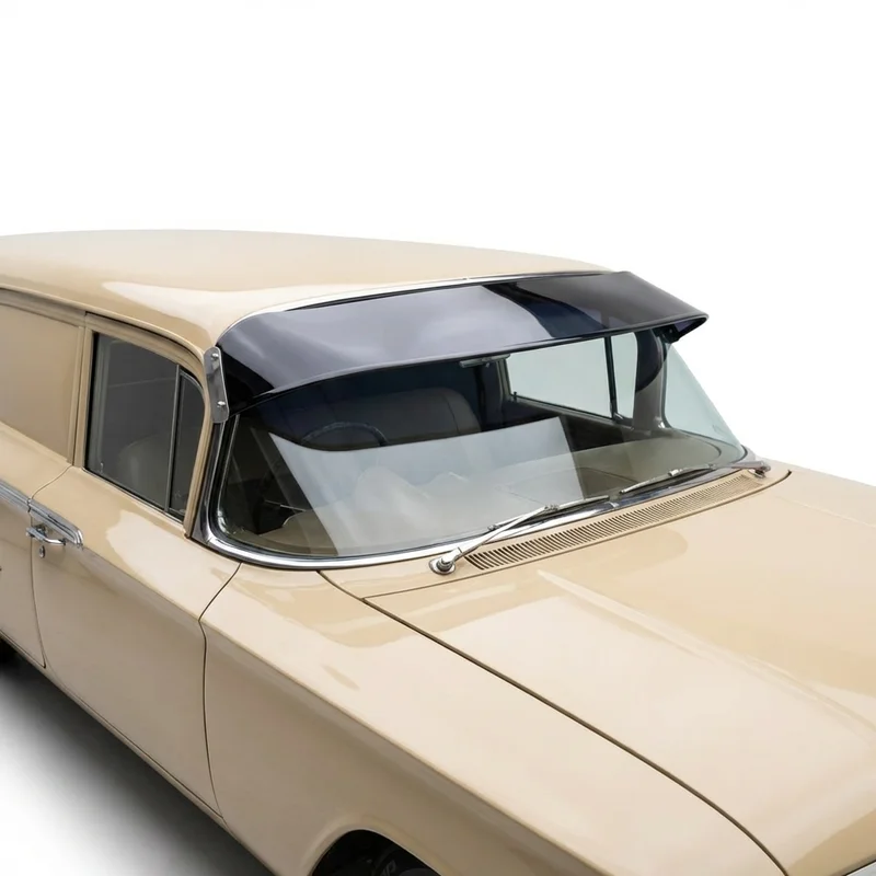 Tinted Acrylic Windscreen Sunvisor for Chevrolet Sedan Delivery (1960 - 1960) - 1