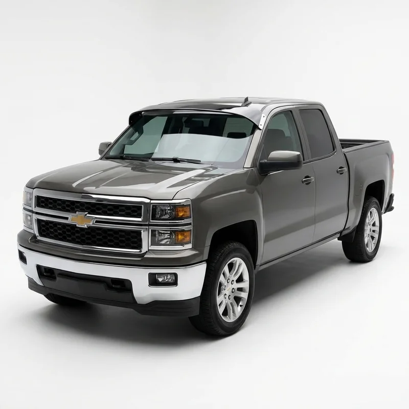 Tinted Acrylic Windscreen Sunvisor for Chevrolet Silverado 1500 (1999 - 2025) - 1