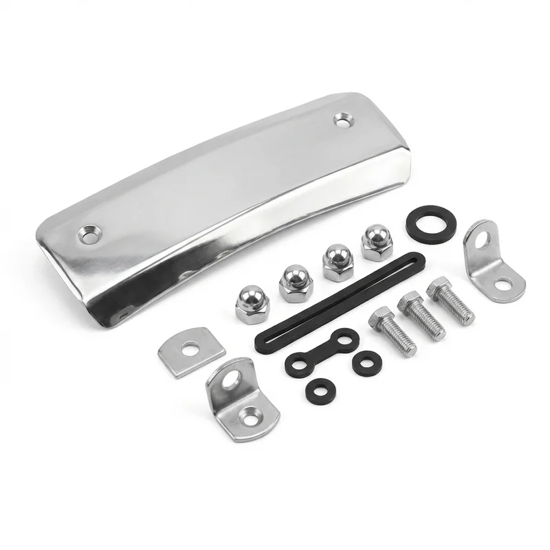 Stainless Steel Mounting Bracket Kit for Chevrolet Silverado 2500 (1999 - 2018) - 1