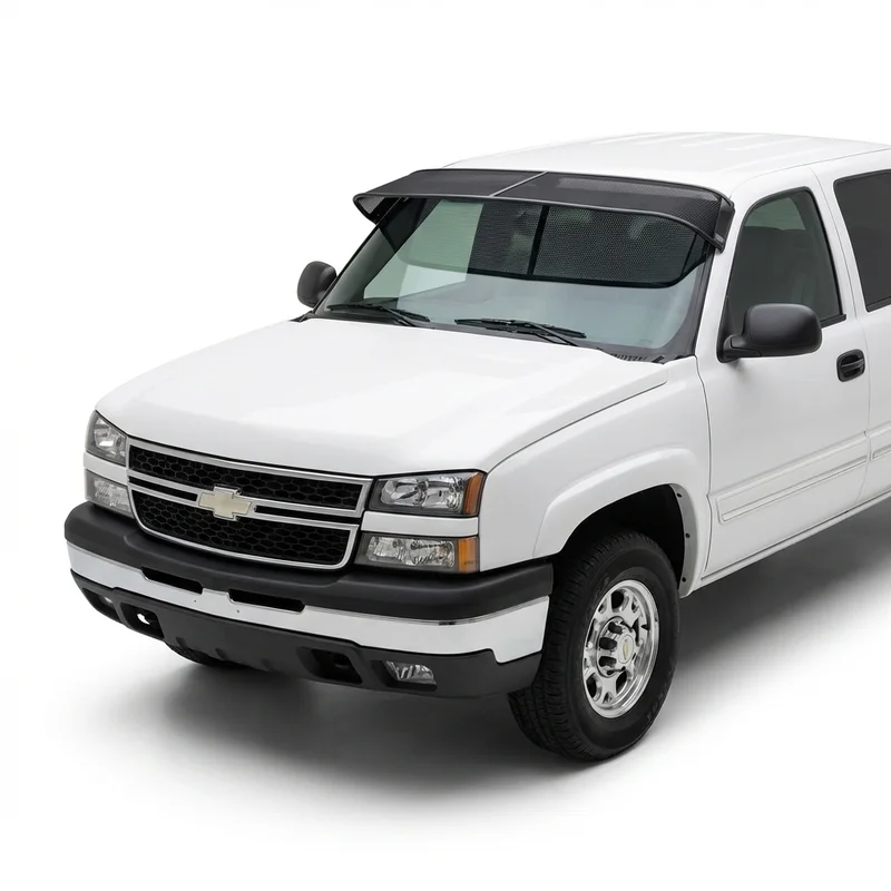 Premium Mesh Windscreen Sunvisor for Chevrolet Silverado 2500 HD Classic (2007 - 2007) - 1