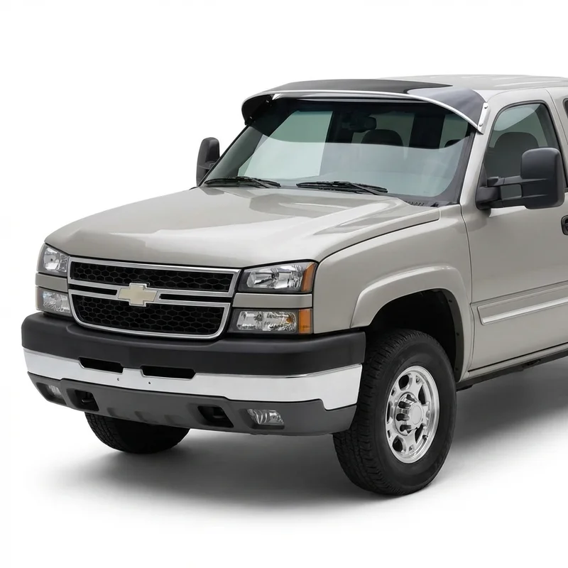 Tinted Acrylic Windscreen Sunvisor for Chevrolet Silverado 2500 HD Classic (2007 - 2007) - 1