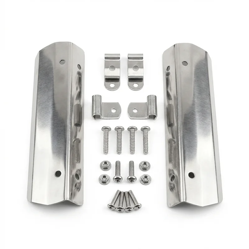 Stainless Steel Mounting Bracket Kit for Chevrolet Silverado 3500 Classic (2007 - 2007) - 1