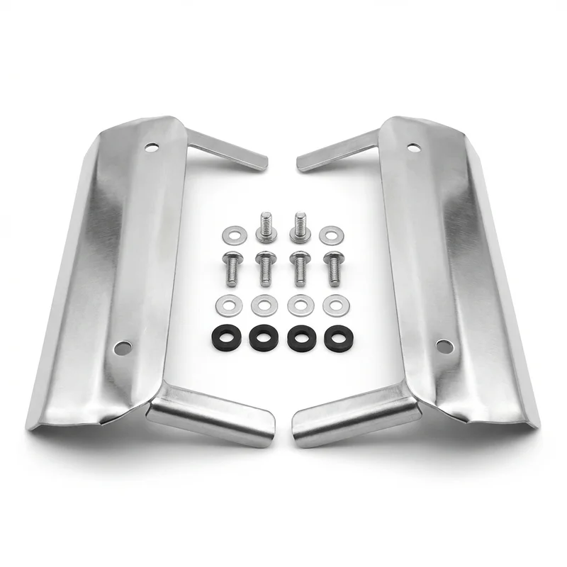 Stainless Steel Mounting Bracket Kit for Chevrolet Silverado 3500 HD (2007 - 2025) - 1
