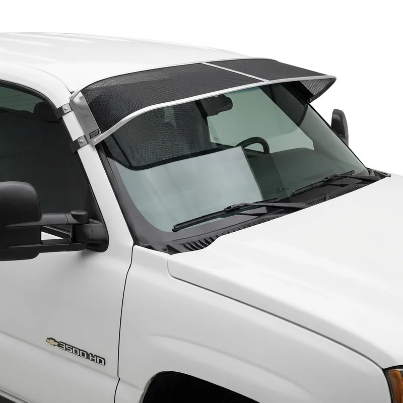 Premium Mesh Windscreen Sunvisor for Chevrolet Silverado 3500 HD (2007 - 2025) - 1