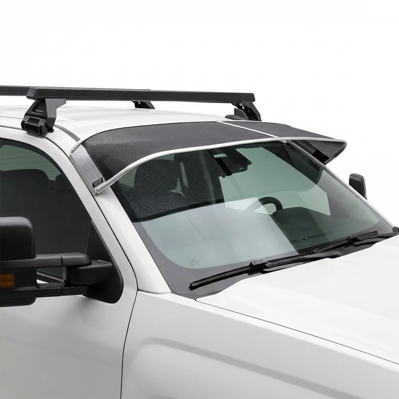 Premium Mesh Windscreen Sunvisor for Chevrolet Silverado 3500 (2001 - 2018) - 1