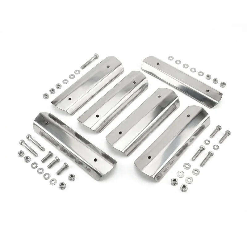 Stainless Steel Mounting Bracket Kit for Chevrolet Silverado 4500 HD (2019 - 2022) - 1