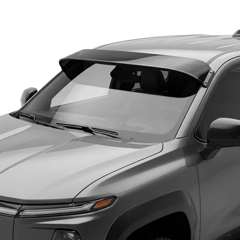 Tinted Acrylic Windscreen Sunvisor for Chevrolet Silverado EV (2024 - 2025) - 1
