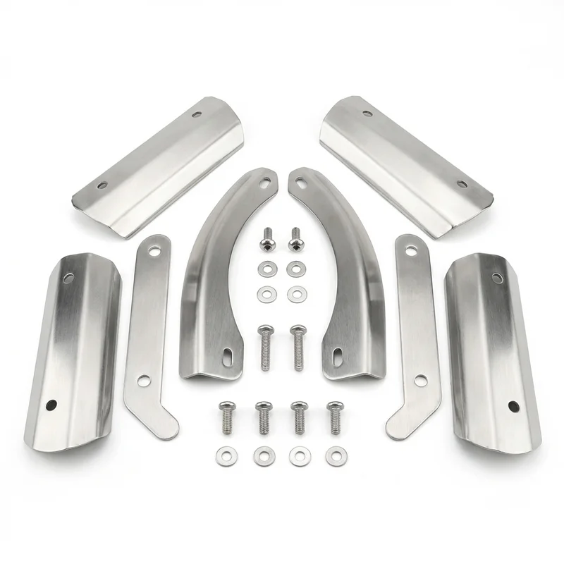 Stainless Steel Mounting Bracket Kit for Chevrolet Spark (2011 - 2022) - 1