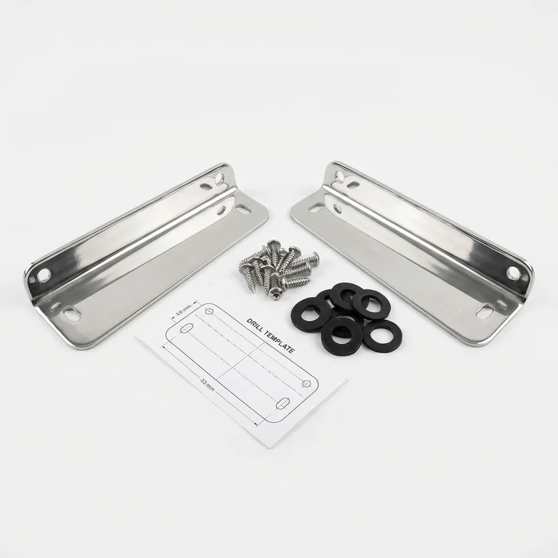 Stainless Steel Mounting Bracket Kit for Chevrolet T7500 (1997 - 2009) - 1