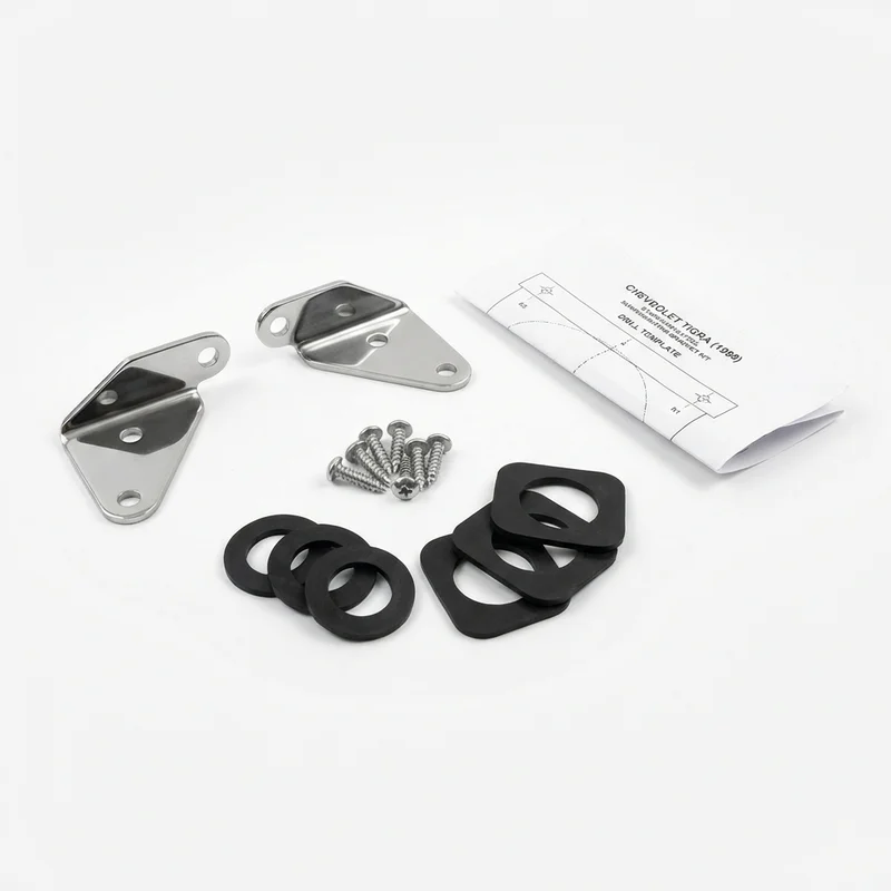 Stainless Steel Mounting Bracket Kit for Chevrolet Tigra (1999 - 1999) - 1