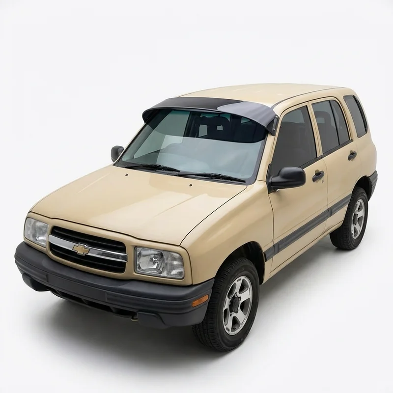 Tinted Acrylic Windscreen Sunvisor for Chevrolet Tracker (1989 - 2008) - 1