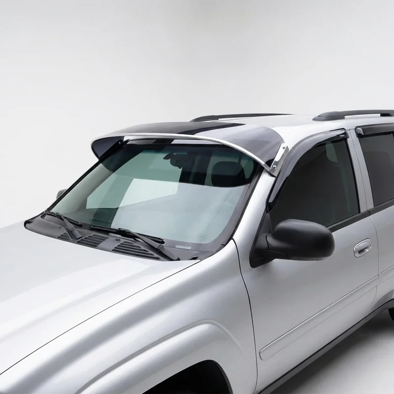 Tinted Acrylic Windscreen Sunvisor for Chevrolet Trailblazer EXT (2002 - 2006) - 1