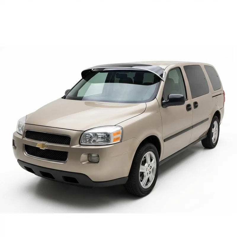 Tinted Acrylic Windscreen Sunvisor for Chevrolet Uplander (2005 - 2009) - 1