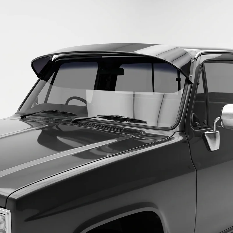 Tinted Acrylic Windscreen Sunvisor for Chevrolet V20 (1987 - 1987) - 1