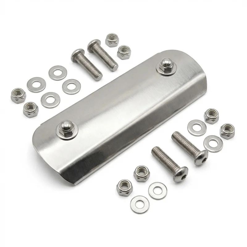 Stainless Steel Mounting Bracket Kit for Chevrolet V20 Suburban (1987 - 1988) - 1