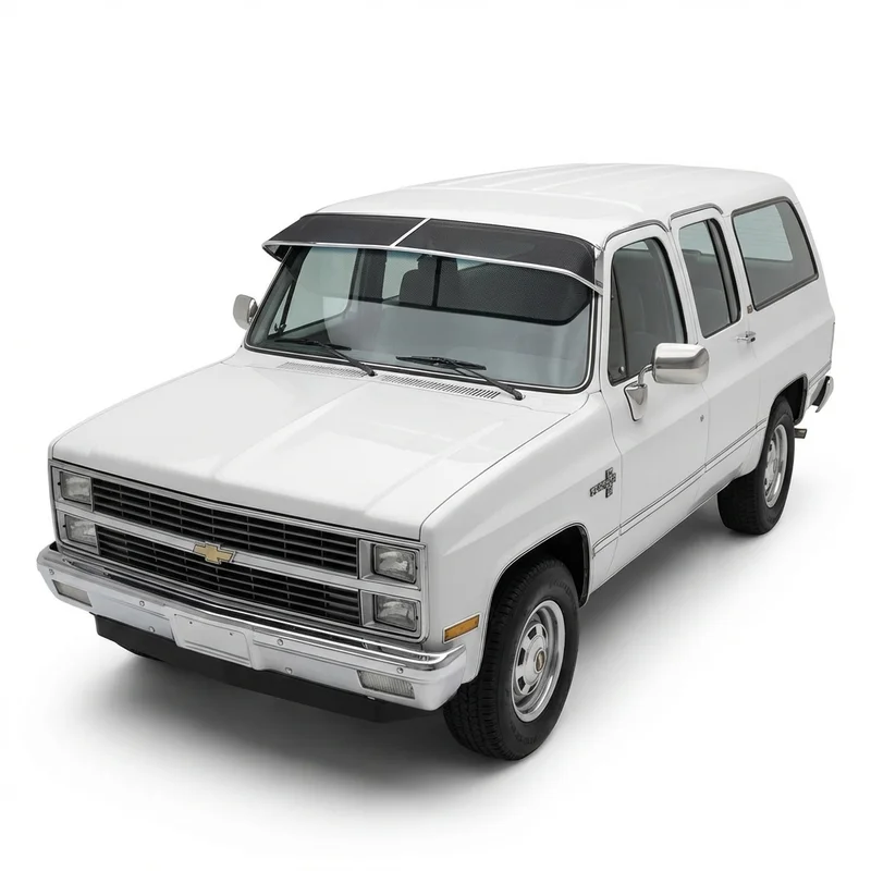 Premium Mesh Windscreen Sunvisor for Chevrolet V20 Suburban (1987 - 1988) - 1