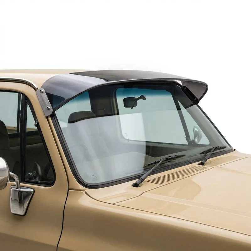 Tinted Acrylic Windscreen Sunvisor for Chevrolet V30 (1987 - 1988) - 1