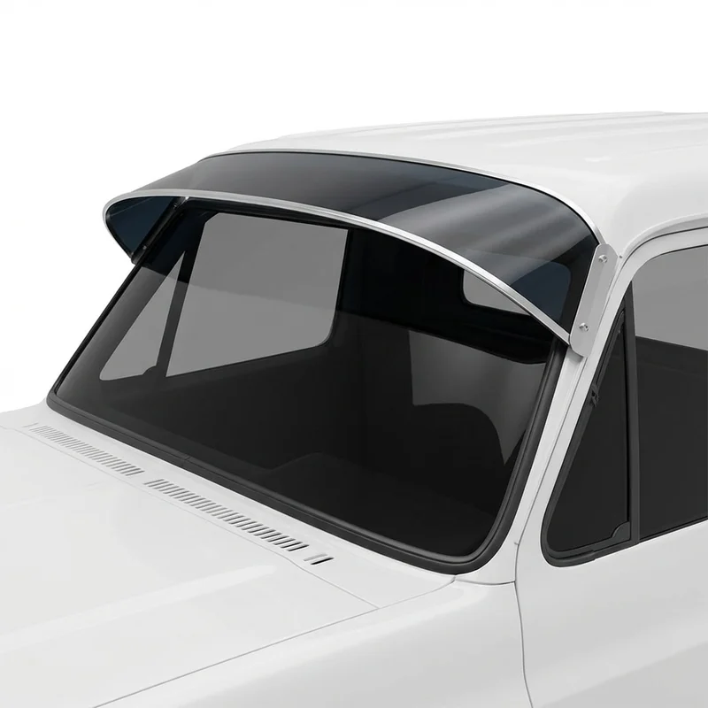 Tinted Acrylic Windscreen Sunvisor for Chevrolet W3500 Tiltmaster (1995 - 2009) - 1