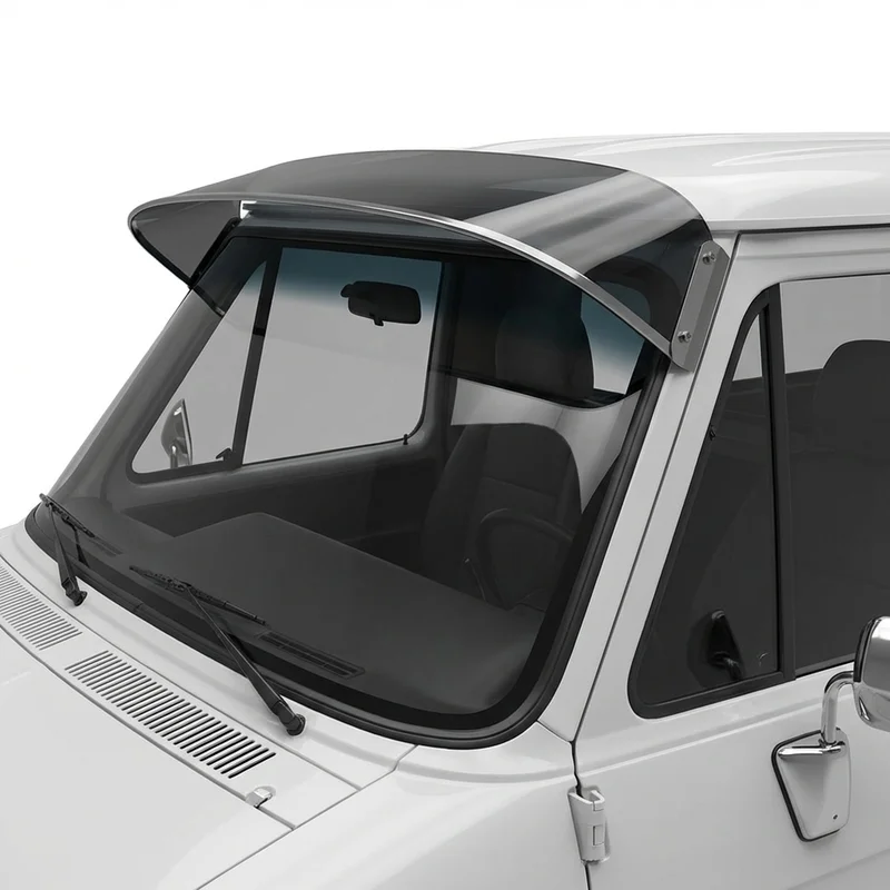 Tinted Acrylic Windscreen Sunvisor for Chevrolet W4500 Tiltmaster (1986 - 2010) - 1