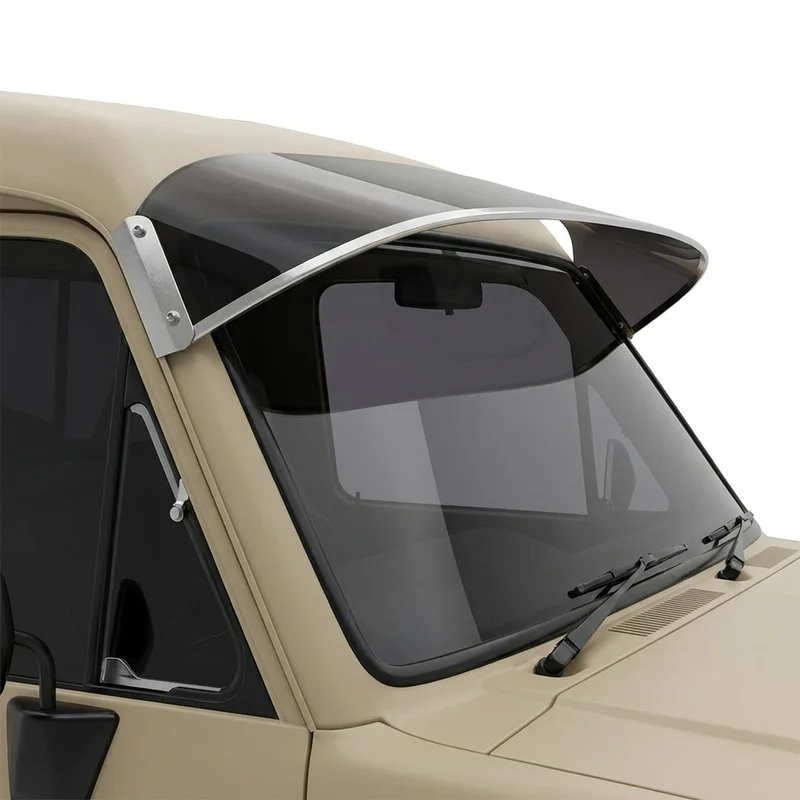 Tinted Acrylic Windscreen Sunvisor for Chevrolet W7500 Tiltmaster (1984 - 1996) - 1