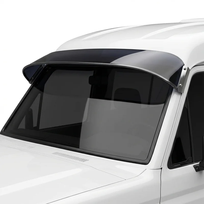 Tinted Acrylic Windscreen Sunvisor for Chinook Motor Coach Baja (2000 - 2004) - 1