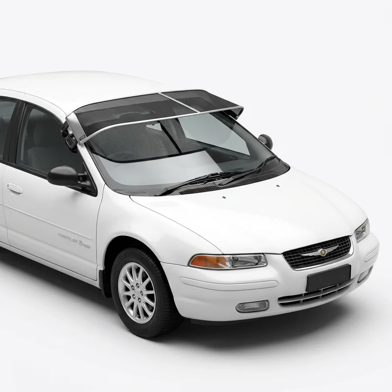 Premium Mesh Windscreen Sunvisor for Chrysler Breeze (1996 - 1996) - 1