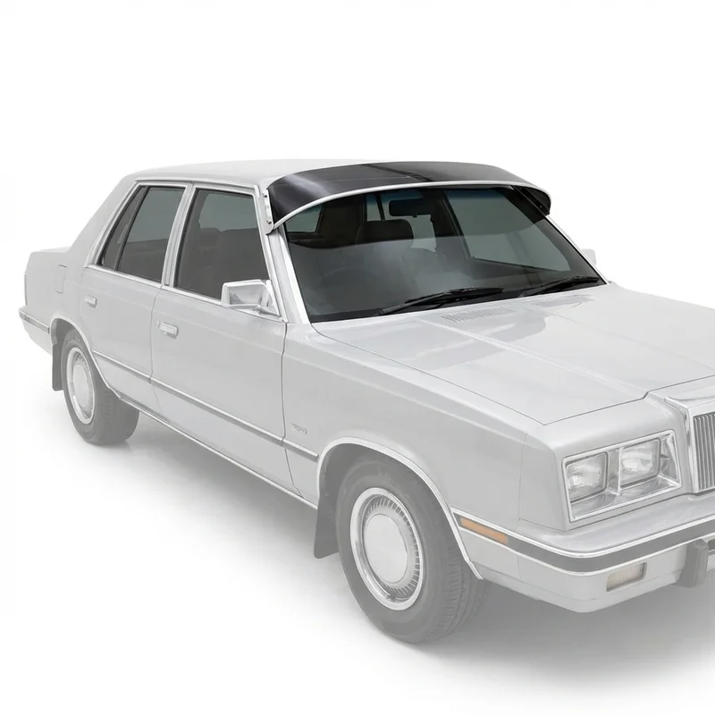 Tonet akrylsolskjerm til frontrute for Chrysler Executive Sedan (1983 - 1984) - 1