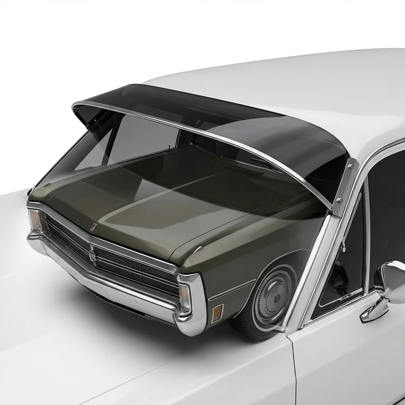 Tinted Acrylic Windscreen Sunvisor for Chrysler Imperial (1970 - 1993) - 1