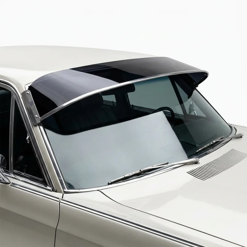 Tinted Acrylic Windscreen Sunvisor for Chrysler New Yorker (1970 - 1996) - 1