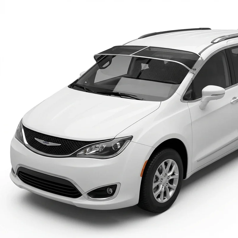 Premium Mesh-Solskærm til Forrude til Chrysler Pacifica (2004 - 2025) - 1
