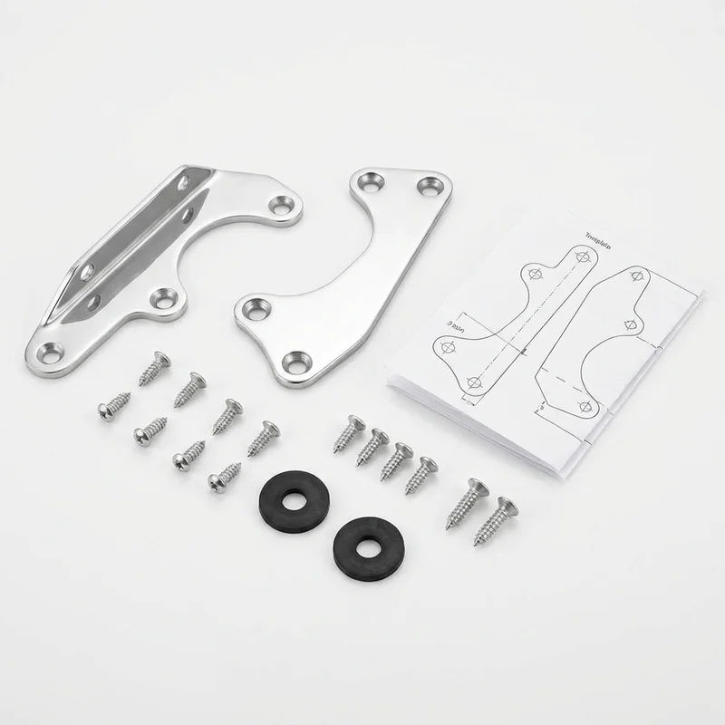 Stainless Steel Mounting Bracket Kit for Citroen DS21 (1969 - 1972) - 1