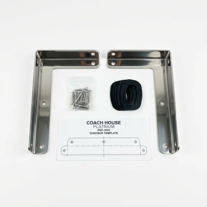 Stainless Steel Mounting Bracket Kit for Coach House Platinum (2021 - 2022) - 1