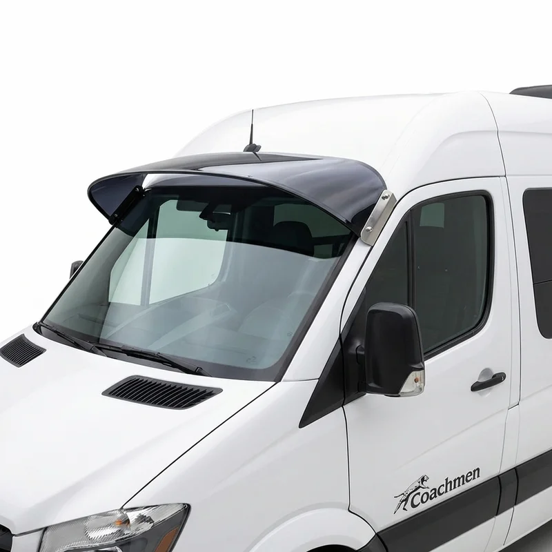Tinted Acrylic Windscreen Sunvisor for Coachmen Crossfit (2019 - 2019) - 1